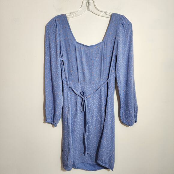 American Eagle outfitters NWT square neck mini dress floral print woman size XS - Picture 3 of 10